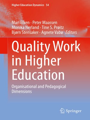 cover image of Quality Work in Higher Education
